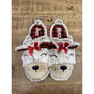 Dearfoams Mama Bear Cozy Comfort Matching Family Slippers Size‎ XL 11-12